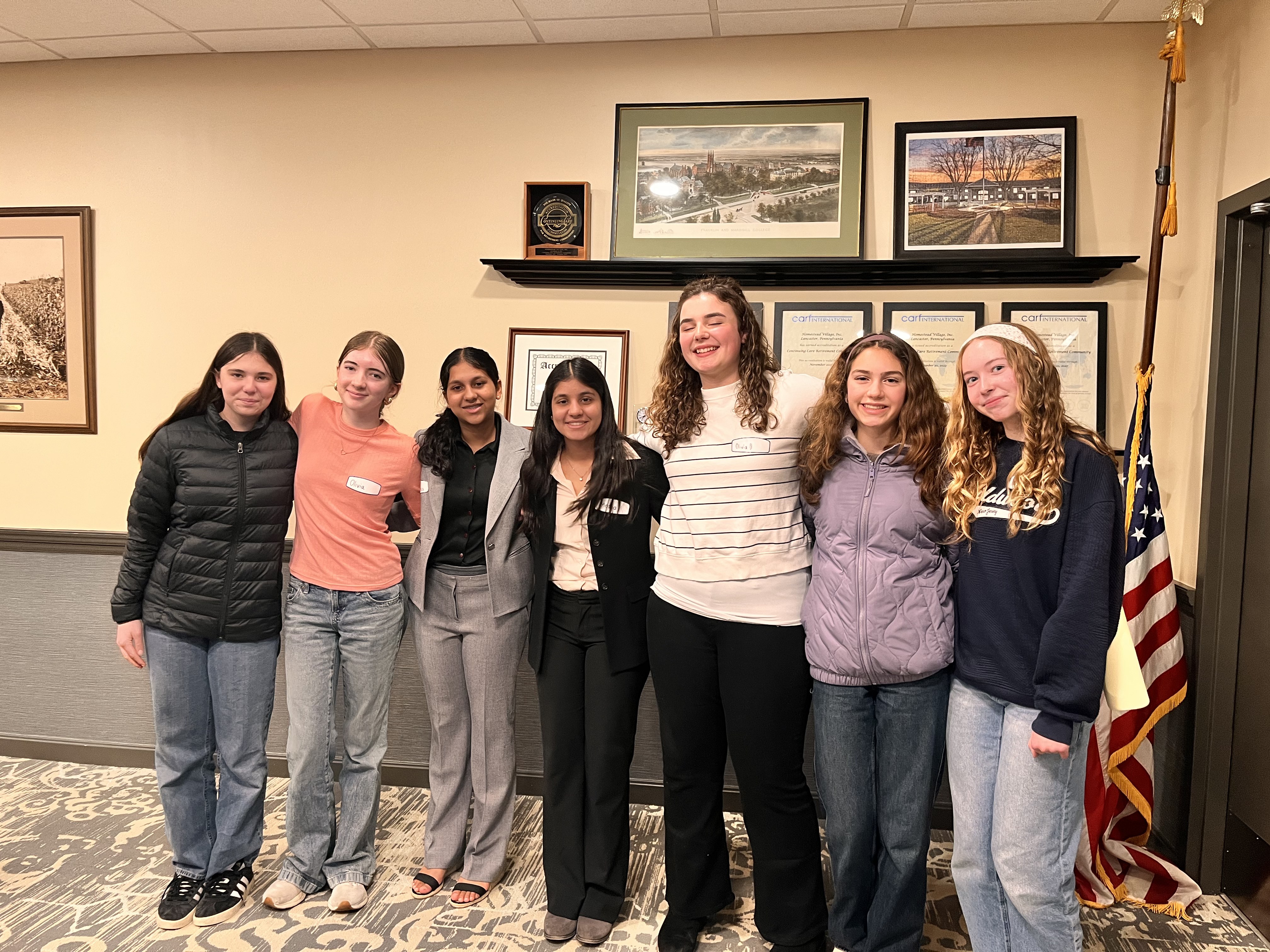 Tech Buddies volunteer group session